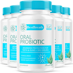 Best Breath Oral Probiotic 5 Pack – main product image