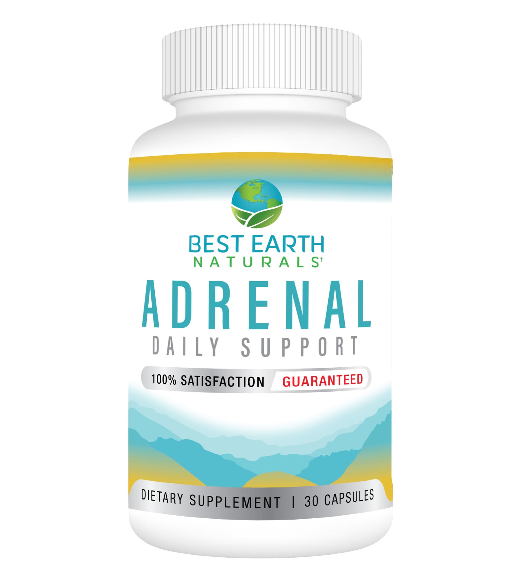 Best Earth Naturals Adrenal Support bottle front view
