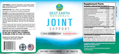 Glucosamine, Chondroitin, MSM ingredients highlighted on packaging