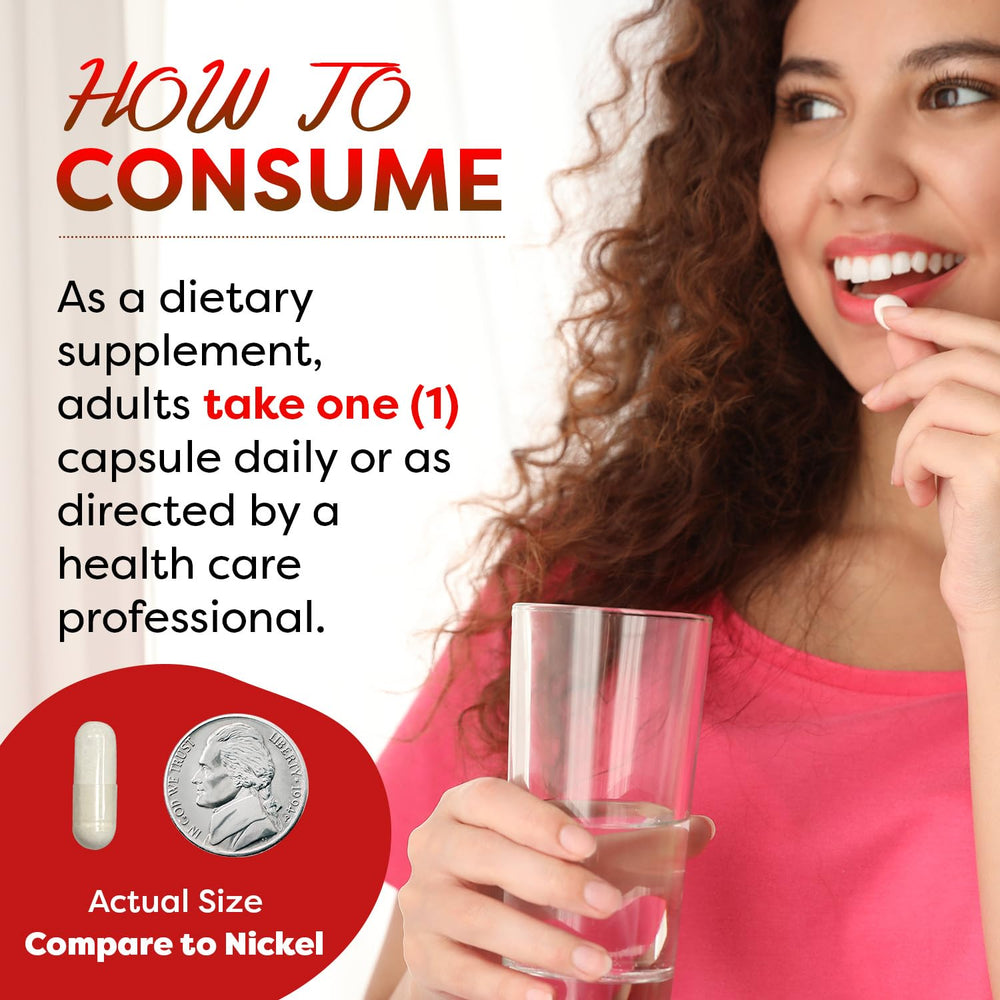 Ingredients for Best Naturals 5-HTP 100 mg capsules