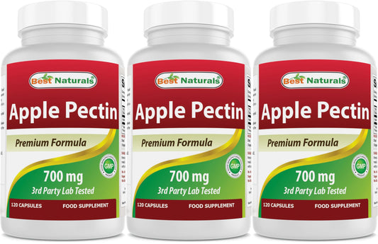 Hero image of Best Naturals Apple Pectin 700 mg - Pack of 3