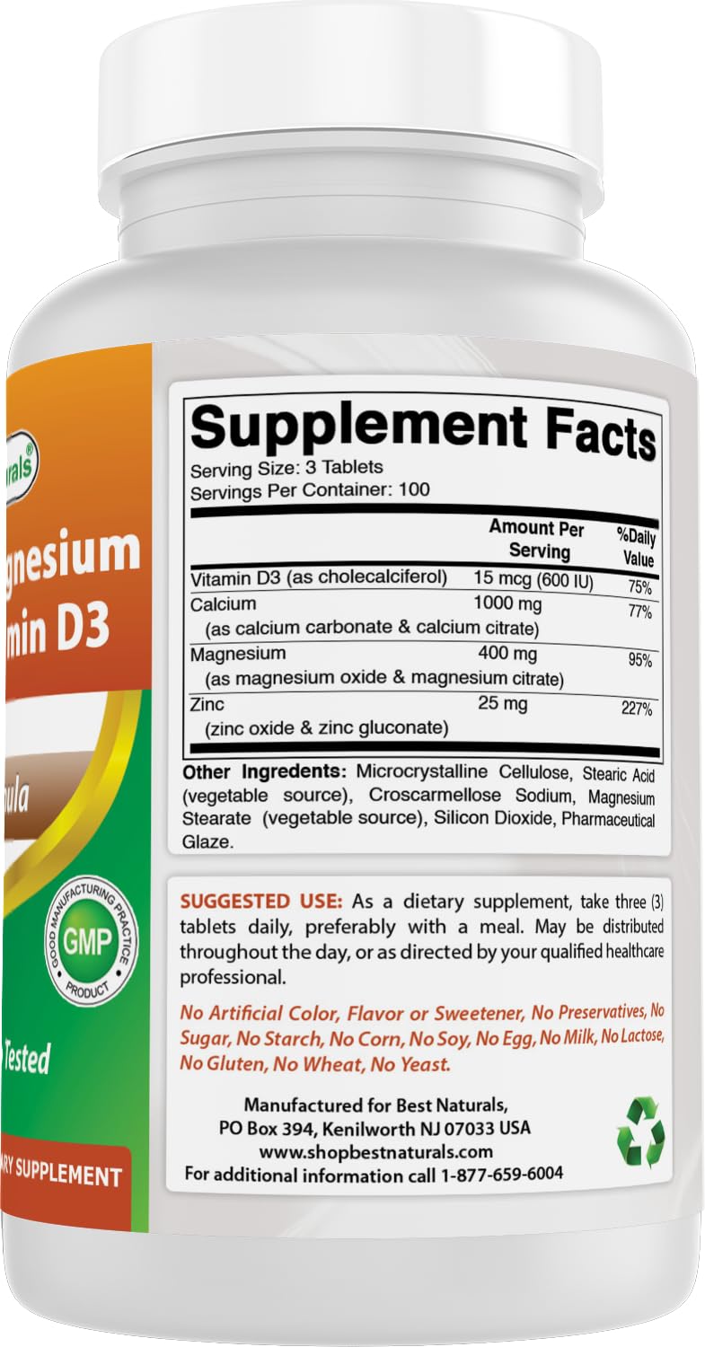 Packaging label indicating USA-made GMP standards