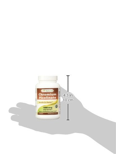 FDA registered facility symbol on Best Naturals Chromium Picolinate packaging