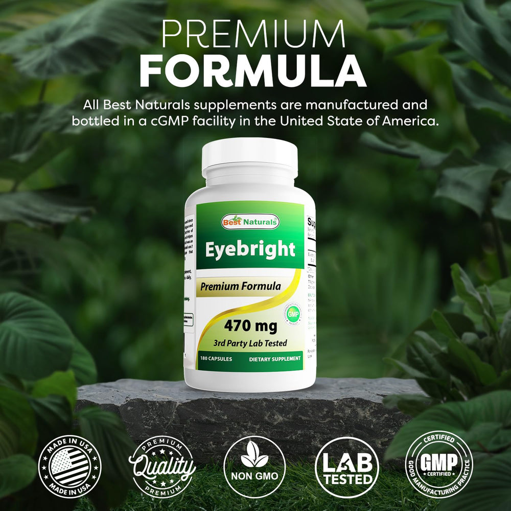 Supplement facts and ingredients for Best Naturals Eyebright