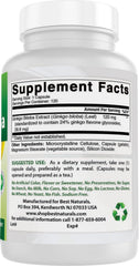 Ginkgo Biloba 120 mg per capsule - ingredient overview