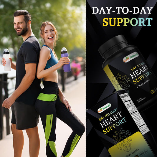 Product image showing supplement facts and ingredients of Best Naturals Heart Health Support
