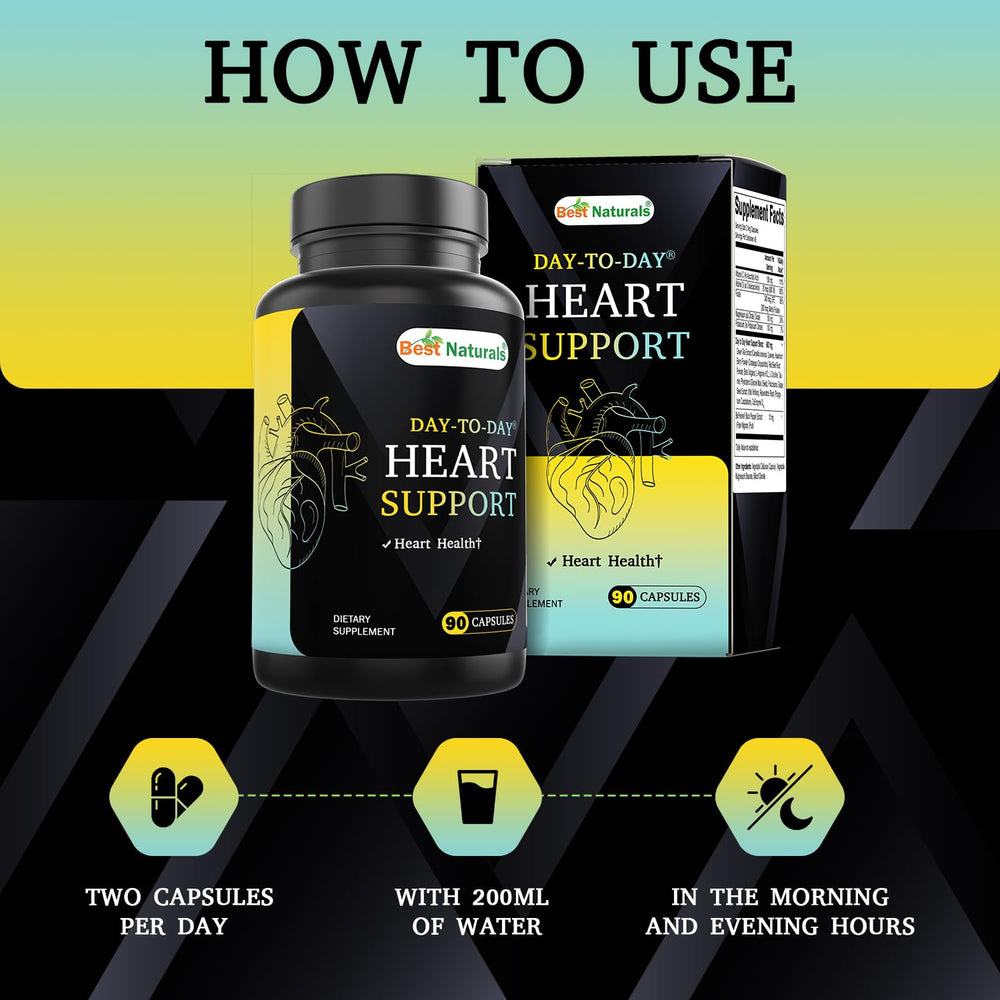 Hawthorn berries represented as an ingredient in Best Naturals Heart Health Support
