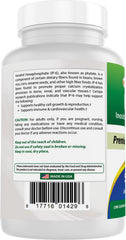 Made in USA facility statement on packaging for Best Naturals IP-6 pack