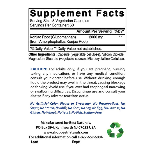 Back panel showing supplement facts and ingredients