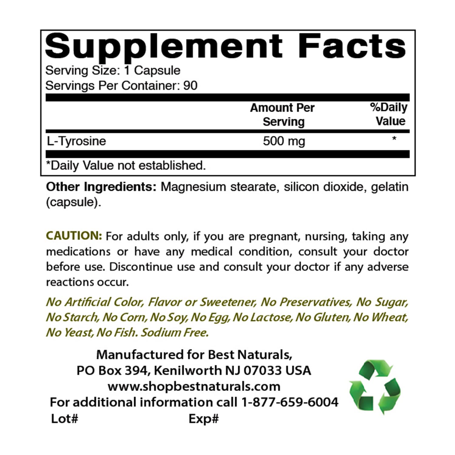 90 capsules per bottle - product shot