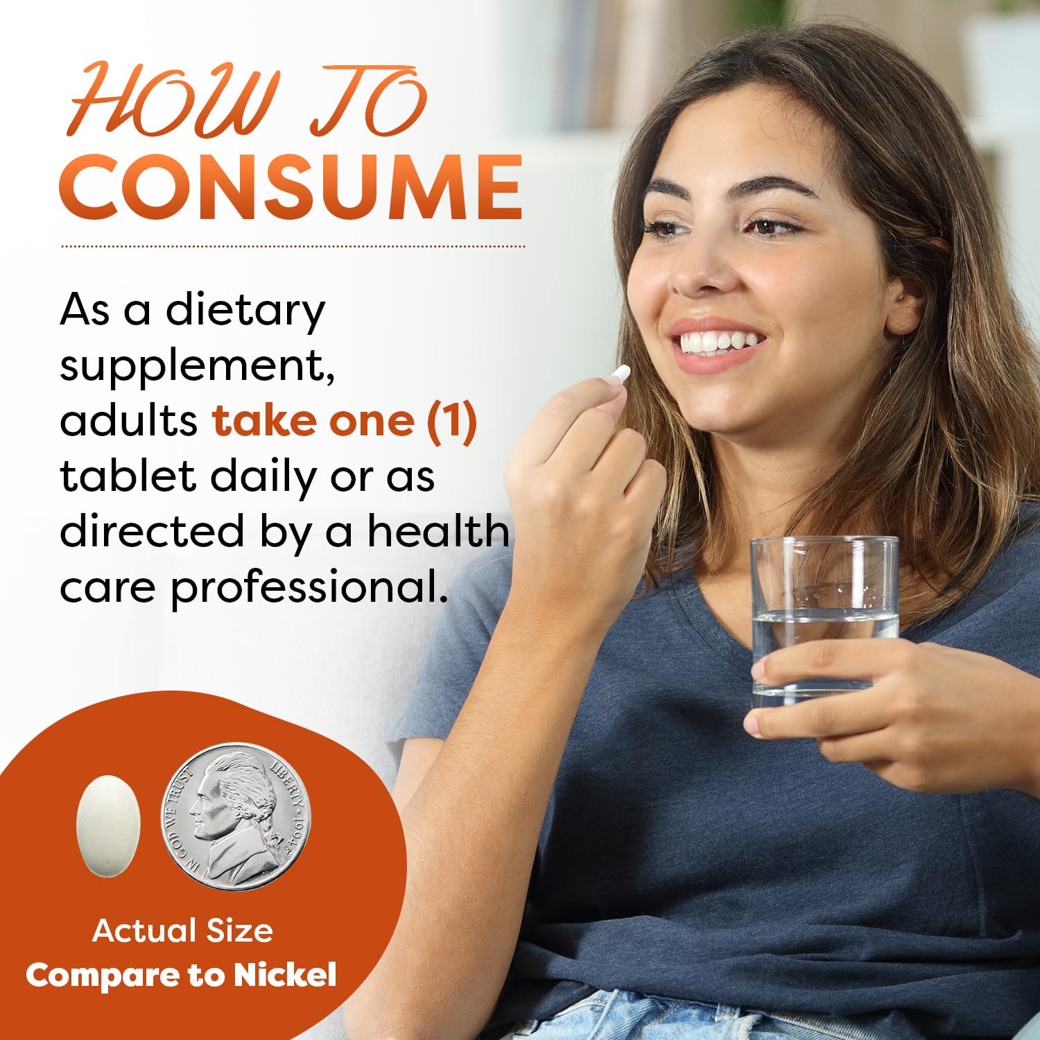 Image showing 9000 FCC ALU natural lactase enzyme per tablet