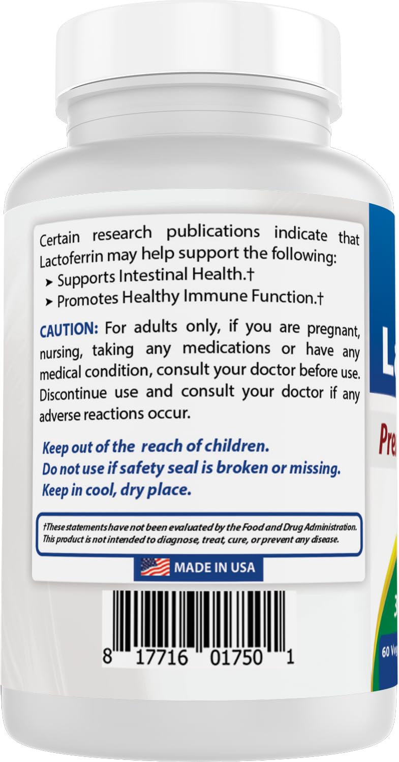 Allergen-free claims including no milk, corn, soy, egg, lactose, gluten, wheat, yeast, or fish
