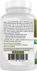 Nutrition facts and ingredient list