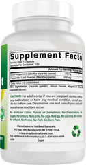 Capsules showing 120-count bottle of Best Naturals Peppermint Oil