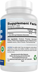 Made in USA, GMP compliant, FDA registered facility label