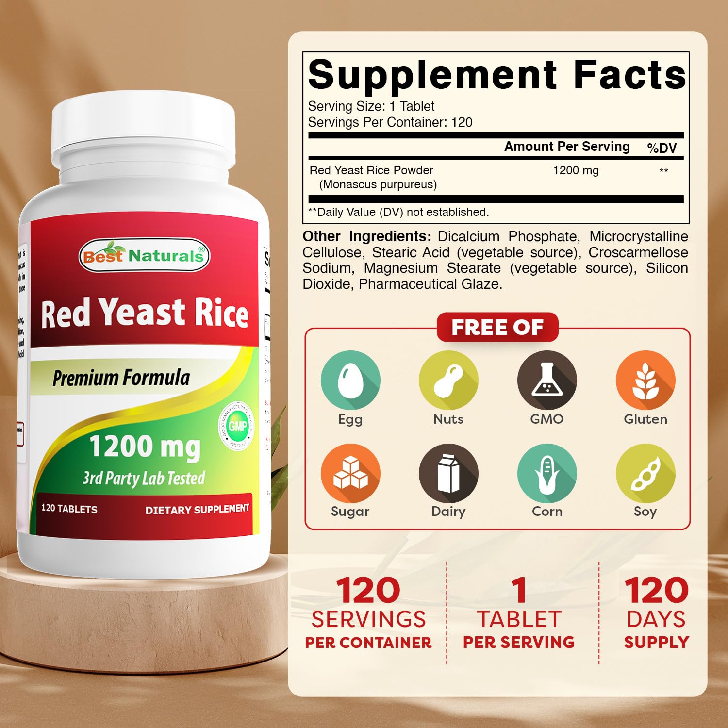 Non-GMO and Gluten-Free indicators on the bottle