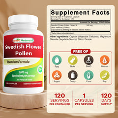 Label shows 500 mg per serving and 120 capsules per bottle