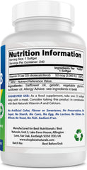Close-up of Vitamin D3 softgels (2000 IU per softgel)