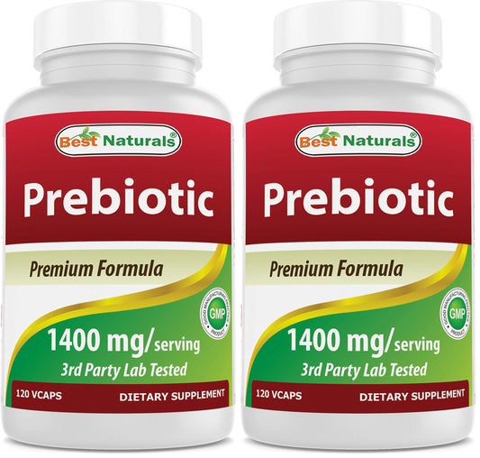Front view of Best Naturals XOS 1400mg two-pack bottles