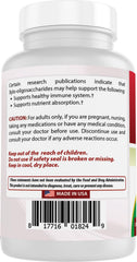 Icons showing Non-GMO and Gluten-Free with no artificial additives