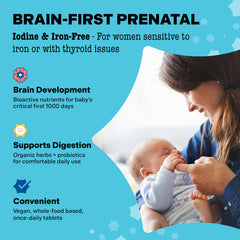 Best Nest Wellness Mama Bird caplet close-up showing gentle prenatal formula.