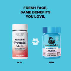 Probiotic capsules and other natural ingredients in the prenatal formula
