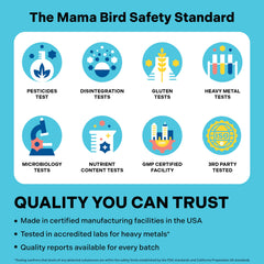 Best Nest Wellness Mama Bird vegan-certified and gluten-free capsule