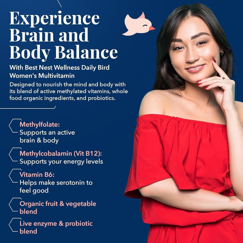 Whole-food multivitamin blend with organic fruits and probiotics