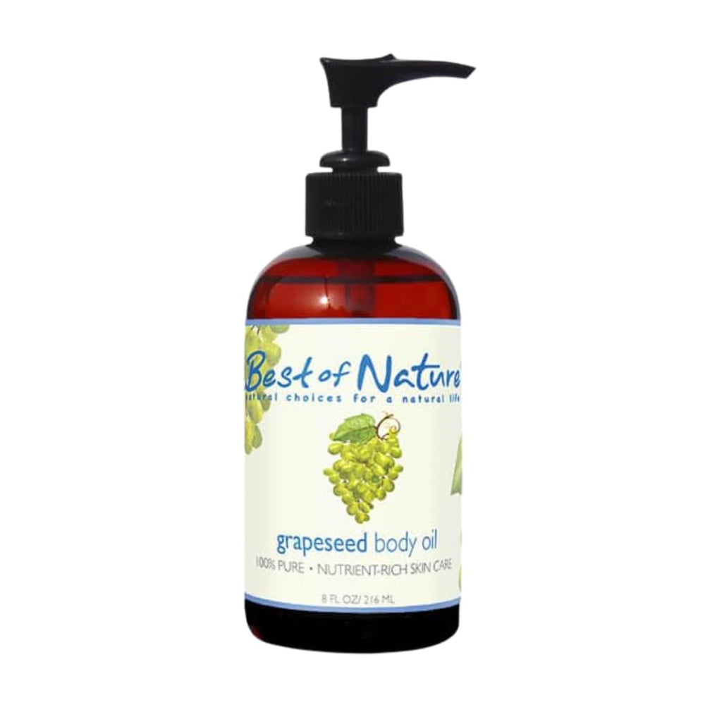 Best of Nature Grapeseed Oil 8 oz bottle