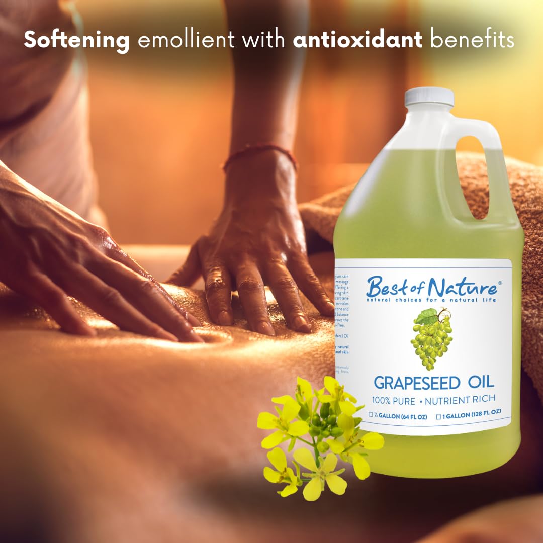 Small-batch USA-made grapeseed oil product