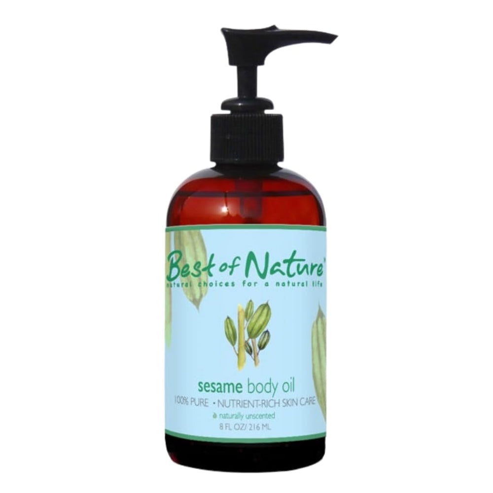 Best of Nature sesame oil 8 oz bottle