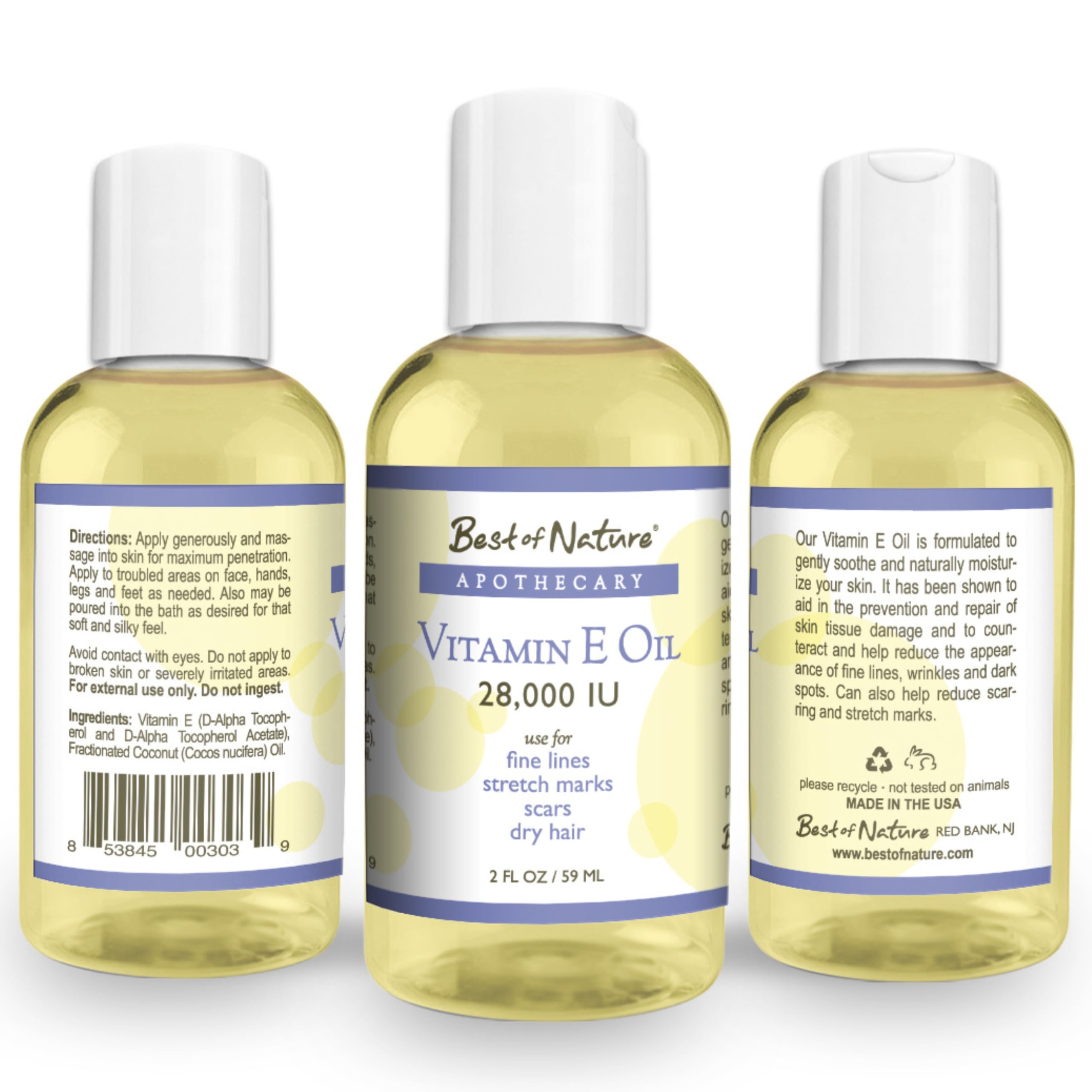 All-in-one multifunctional oil for hair, skin, face and hands