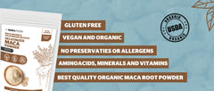 Promotional image of high-quality WANKA FOODS Maca Powder