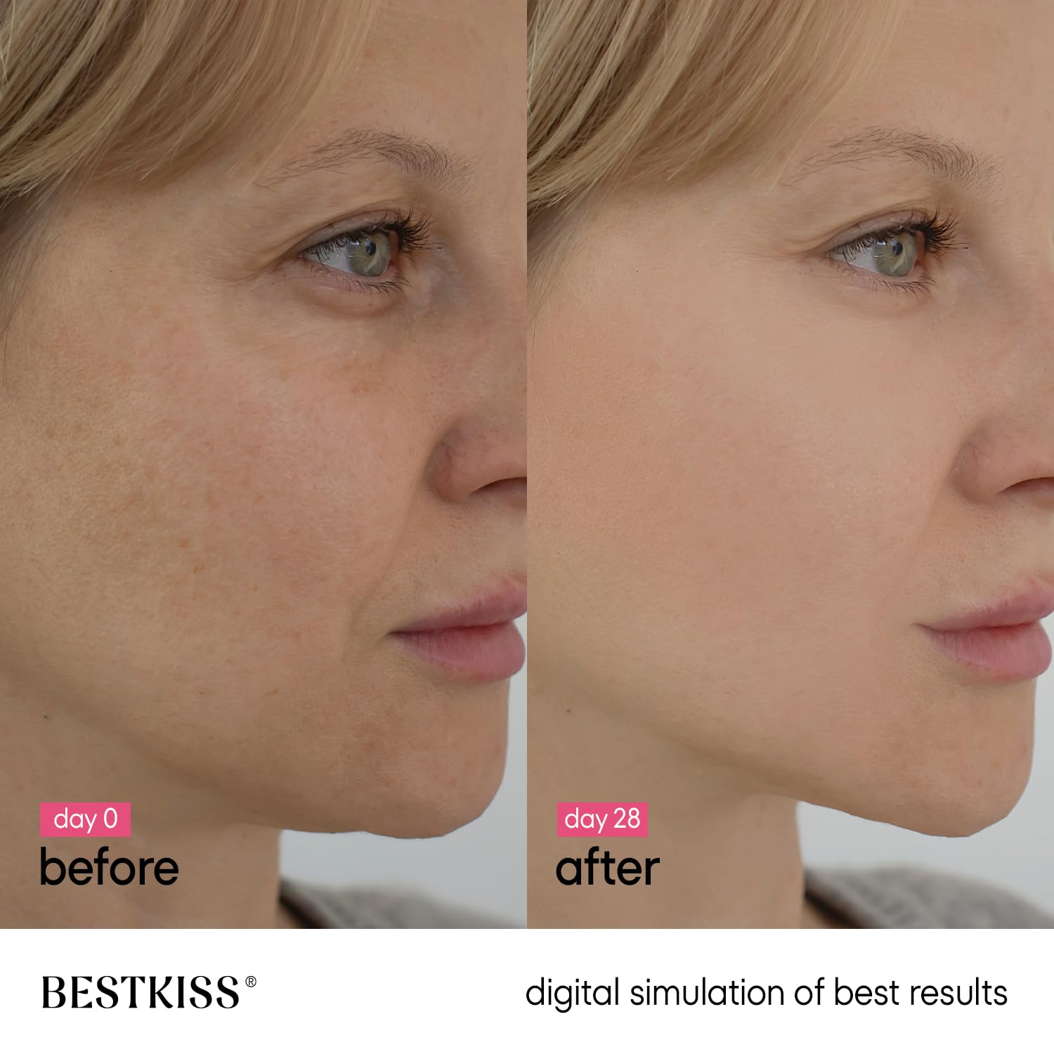 Bestkiss packaging emphasizes vegan and cruelty-free branding