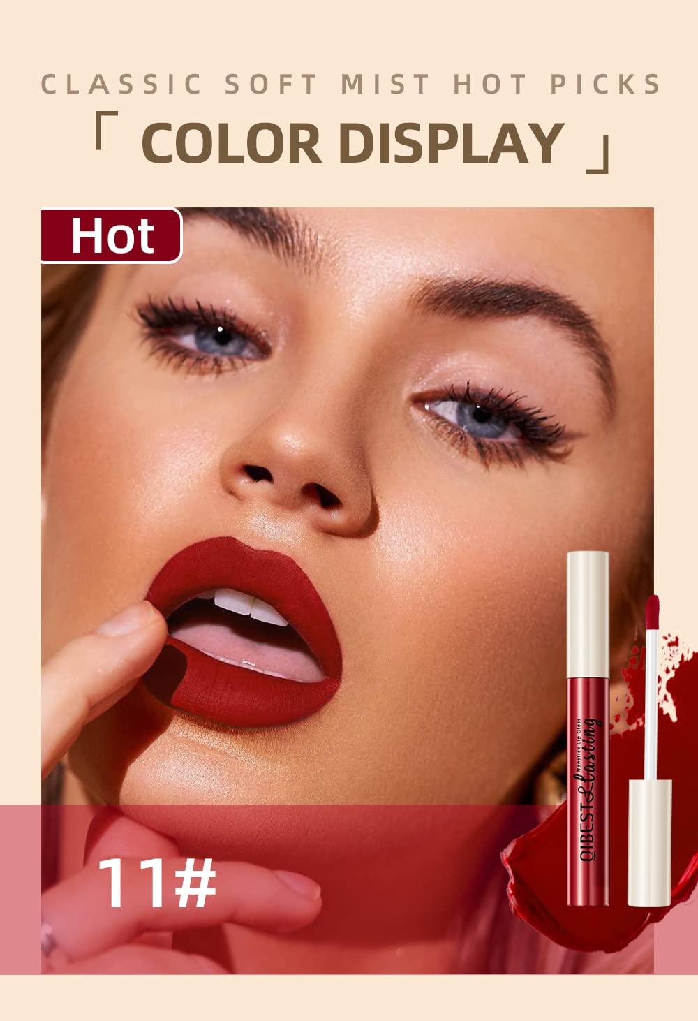 BestLand compact lip kit packaging for on-the-go touchups