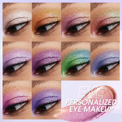BestLand Metal Sparkling Eye Shadow texture glides on smoothly with minimal fallout