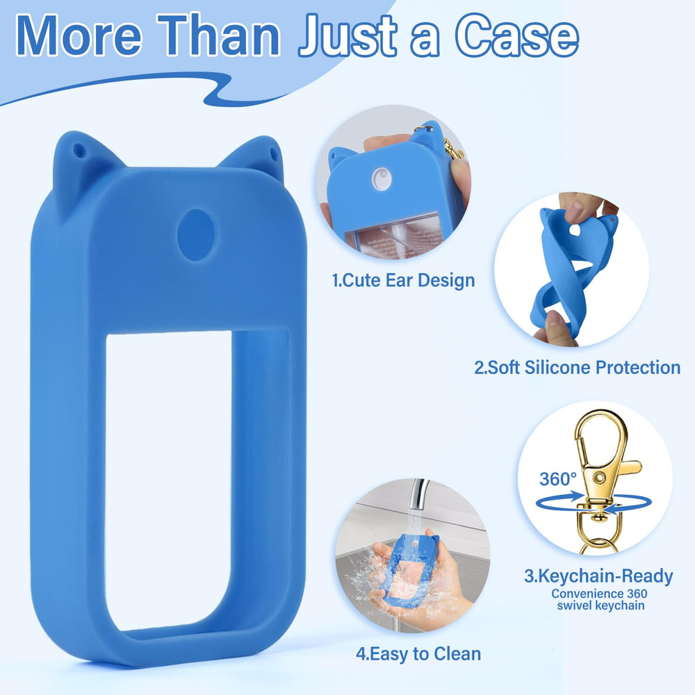 BestStone Touchland 30ml pet-ear case in dark blue; durable protection.