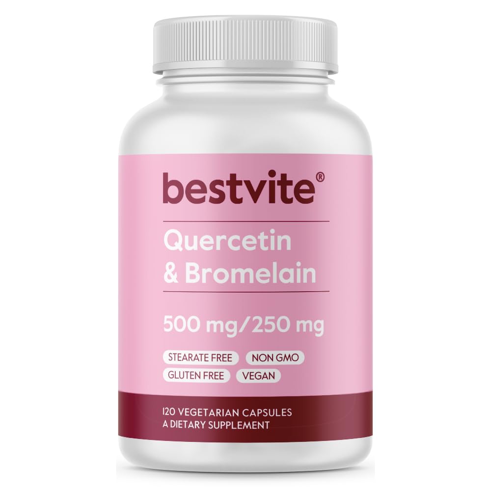 BESTVITE Quercetin with Bromelain bottle front