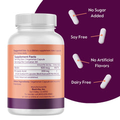 Product packaging showing vegan, gluten-free, non-GMO labels