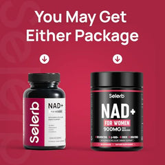 Close-up of β-NAD+ ingredient highlights for women's NAD+ formula