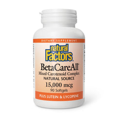 Natural Factors BetCareAll 25000 IU bottle