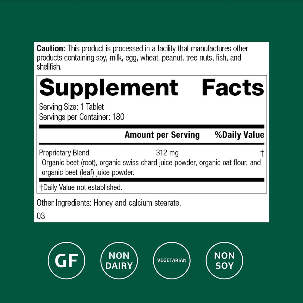 Betafood vegan gluten-free non-dairy non-soy label