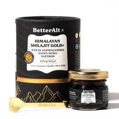 Better Alt Pure Himalayan Shilajit Gold 30g packaging