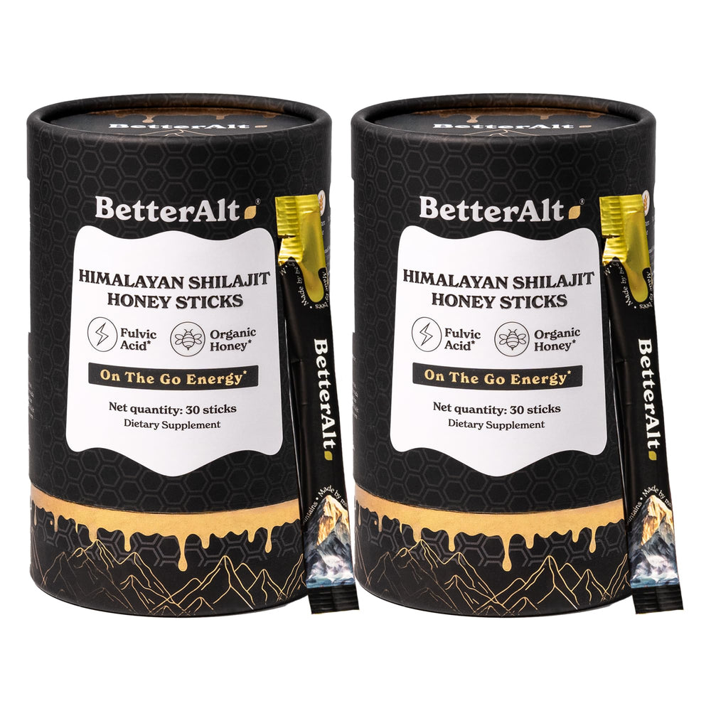 Better Alt Pure Himalayan Shilajit Honey Stick ready for daily energy ritual