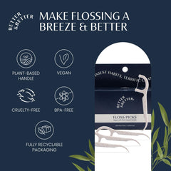 Packaging box of Better & Better floss picks