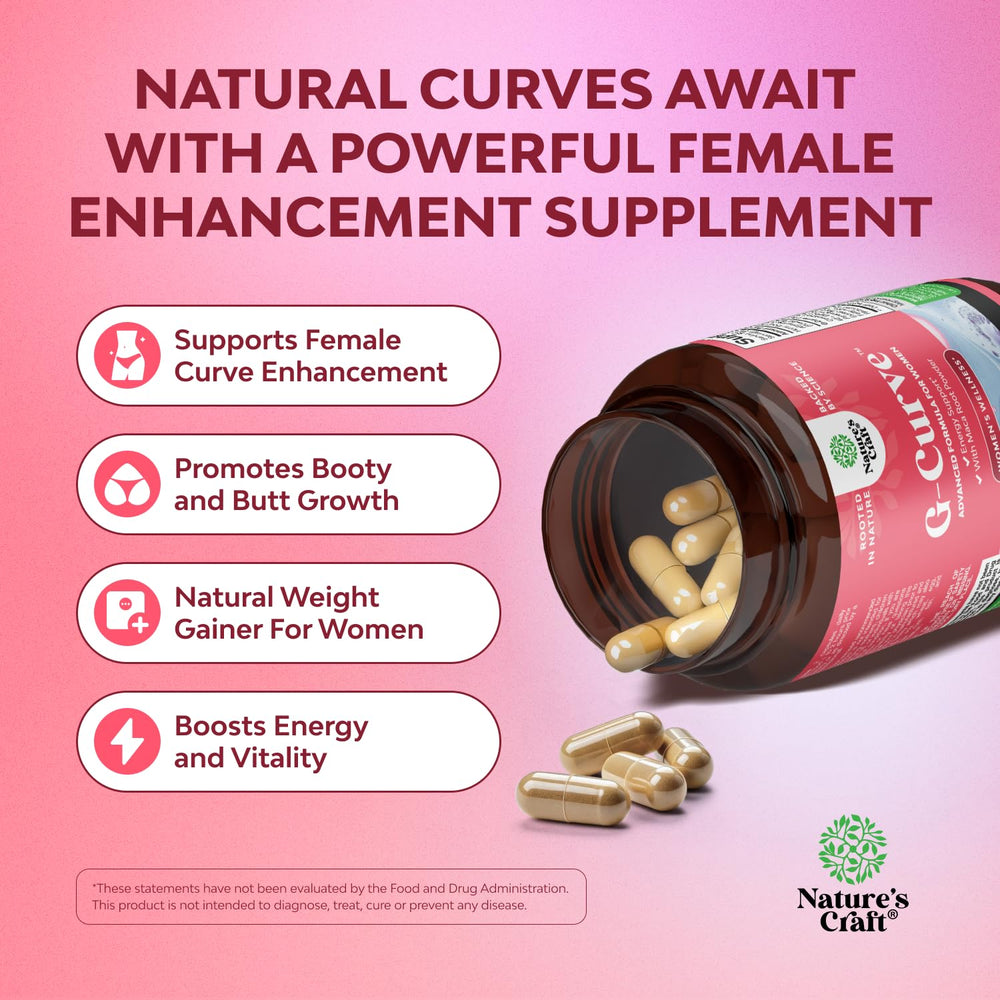 Close-up of herbal ingredients: Horny Goat Weed, Panax Ginseng, Saw Palmetto, Maca Root