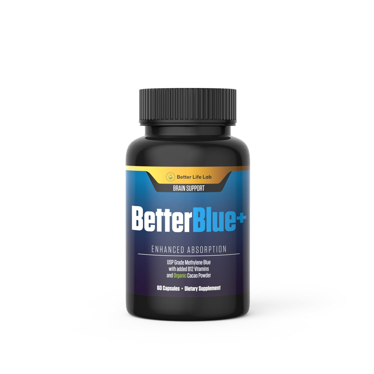 Better Life Lab Methylene Blue Capsules bottle front