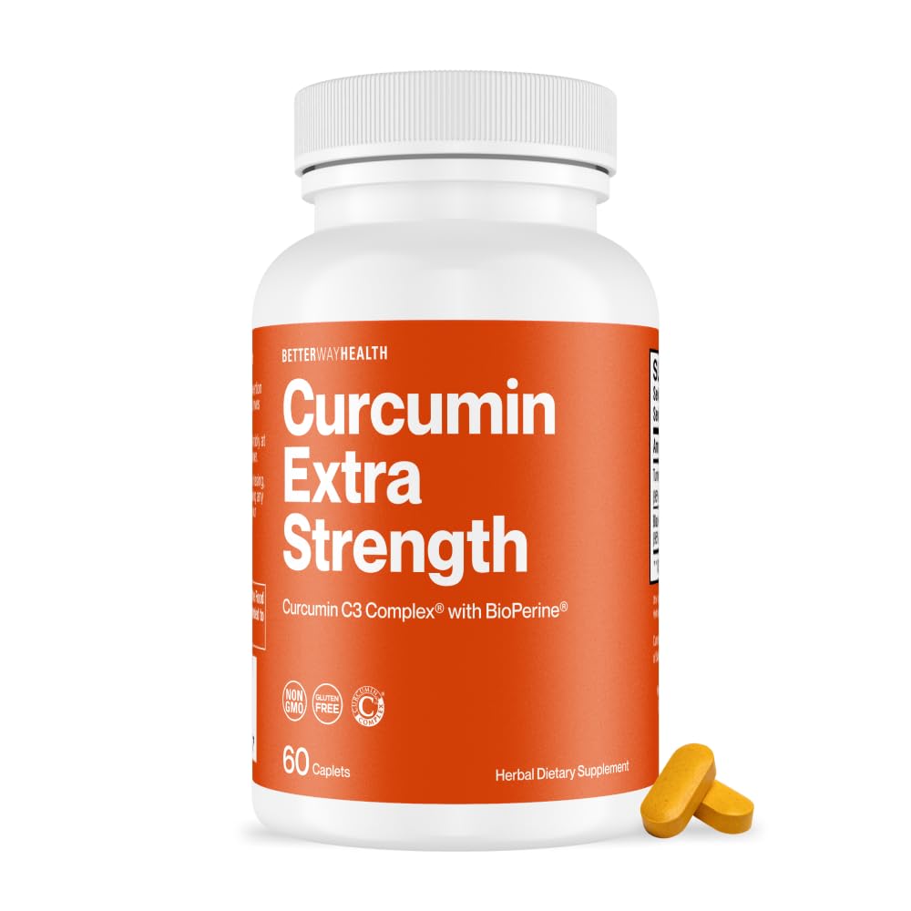 Better Way Health Curcumin Extra Strength bottle front
