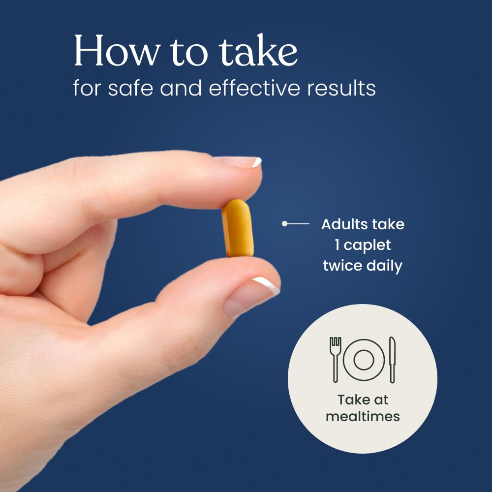 Nutrition facts panel of the Curcumin bottle