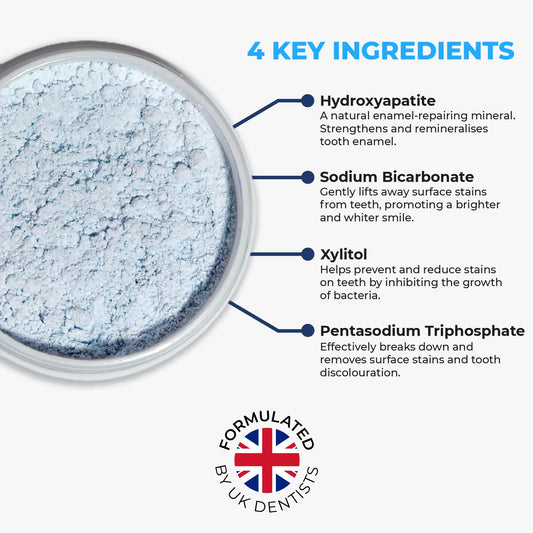 Close-up of BetterWhite powder texture in scoop
